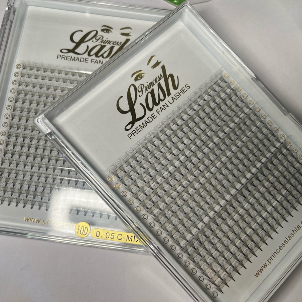 (New) princess lash pre made fan lashes